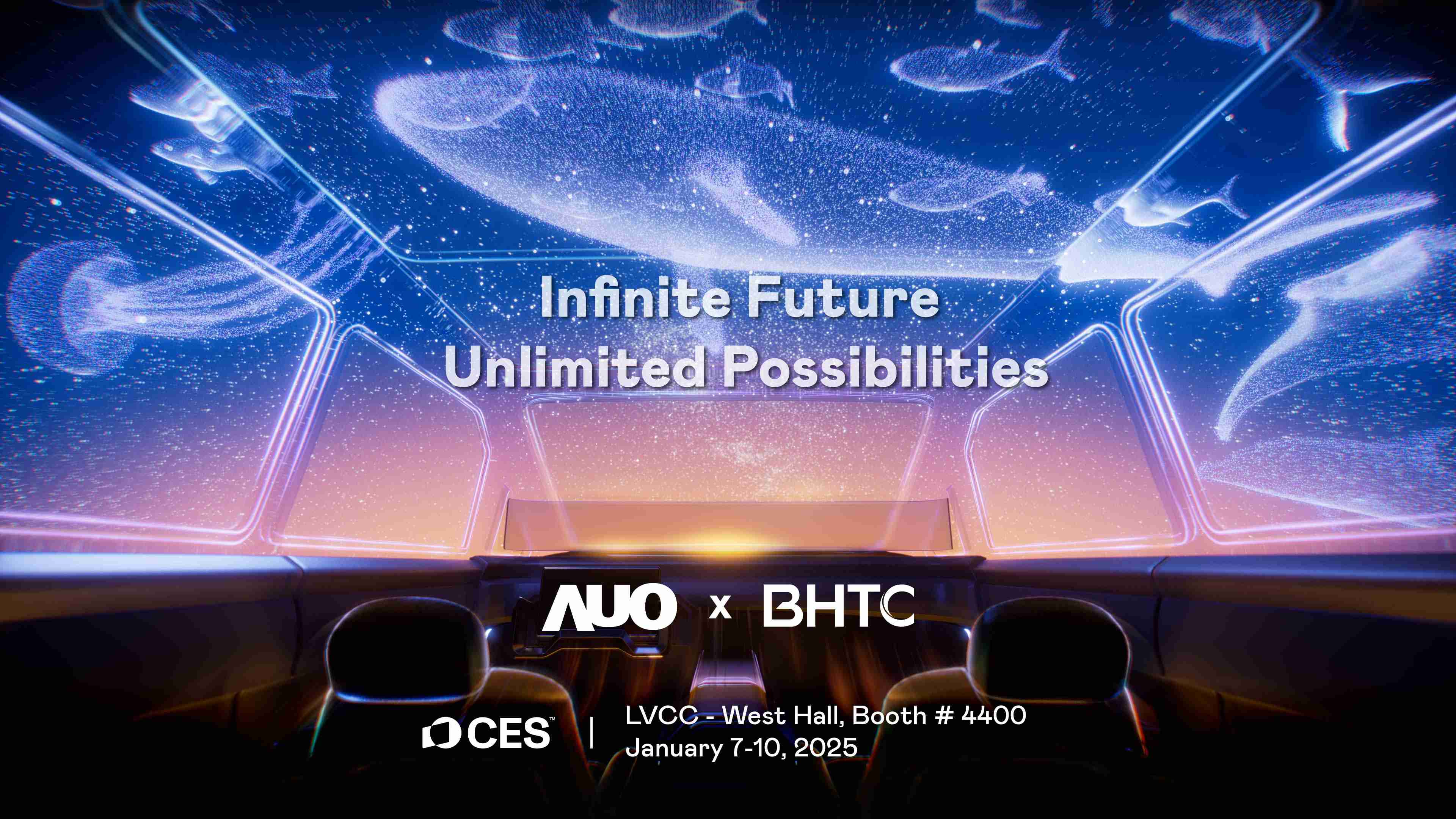 彩运网以Infinite Future, Unlimited Possibilies为主题，，联合BHTC于CES 2025扩大规模展出